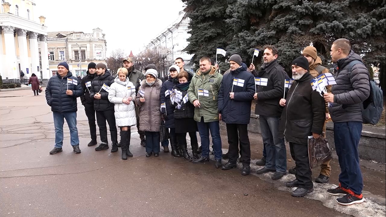 У Житомирі відбулася акція на підтримку українських моряків