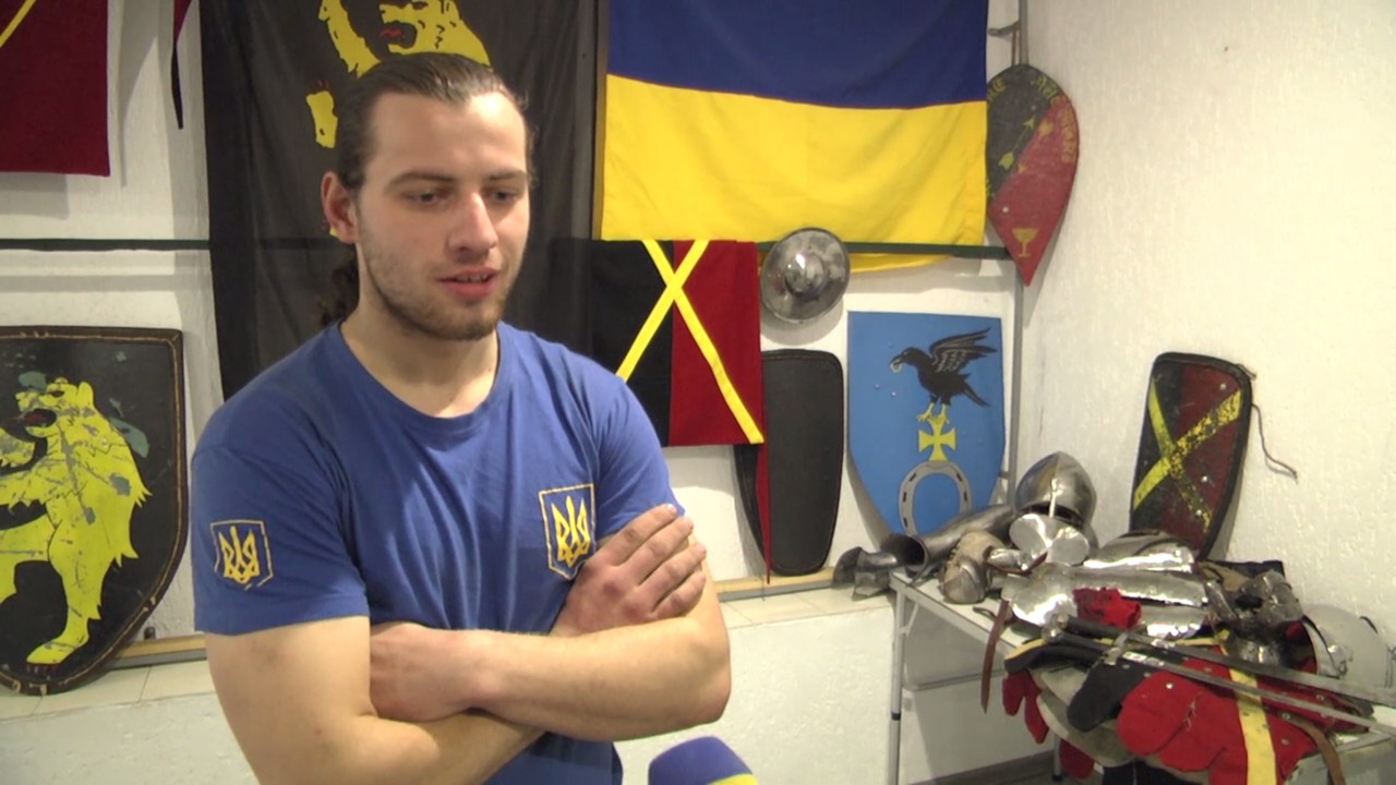 Спортсмен Житомирщини став абсолютним чемпіоном у середньовівічному бої