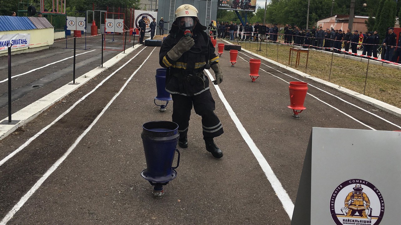 У Житомирі відбулися обласні змагання «Найсильніший пожежний-рятувальник» (ОНОВЛЕНО)
