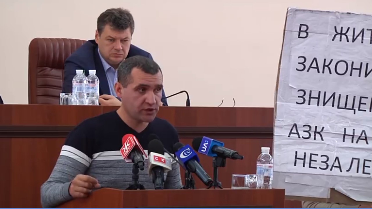 Житомиряни звернулися до депутатів облради з проханням зупинити будівництво АЗС в Житомирі